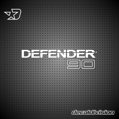 Land Rover Defender 90 Sticker